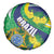 Brazil Sete de Setembro Spare Tire Cover Flor De Ip Amarel Leopard Pattern - Wonder Print Shop