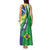 Brazil Sete de Setembro Tank Maxi Dress Flor De Ip Amarel Leopard Pattern - Wonder Print Shop