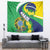 Brazil Sete de Setembro Tapestry Flor De Ip Amarel Leopard Pattern - Wonder Print Shop