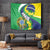 Brazil Sete de Setembro Tapestry Flor De Ip Amarel Leopard Pattern - Wonder Print Shop