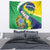 Brazil Sete de Setembro Tapestry Flor De Ip Amarel Leopard Pattern - Wonder Print Shop