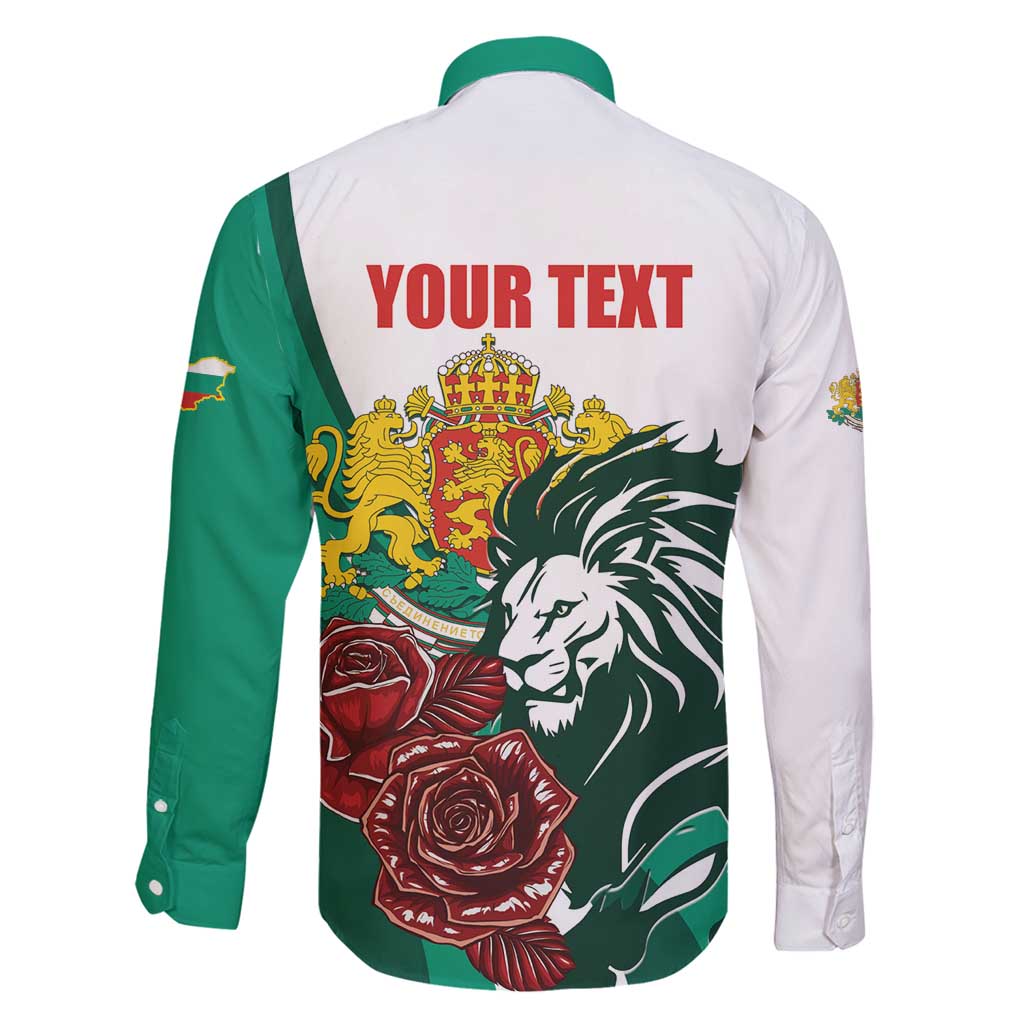 Bulgaria Family Matching Off Shoulder Maxi Dress and Hawaiian Shirt Coat of Arms Lion with Roses - Wonder Print Shop