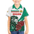 Bulgaria Family Matching Short Sleeve Bodycon Dress and Hawaiian Shirt Coat of Arms Lion with Roses - Wonder Print Shop
