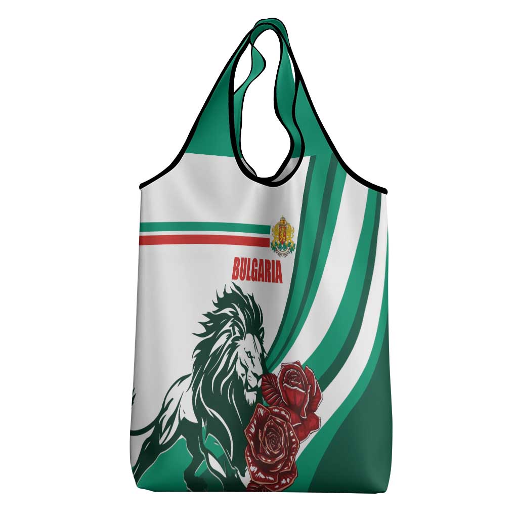 Bulgaria Grocery Bag Coat of Arms Lion with Roses