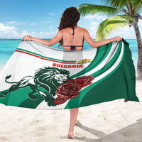 Bulgaria Sarong Coat of Arms Lion with Roses - Wonder Print Shop