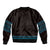 Bulgaria Traditional Pattern Blue Bomber Jacket Balkan Culture - Wonder Print Shop