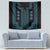 Bulgaria Traditional Pattern Blue Tapestry Balkan Culture - Wonder Print Shop