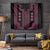Bulgaria Traditional Pattern Pink Tapestry Balkan Culture - Wonder Print Shop