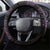 Bulgaria Traditional Pattern Purple Steering Wheel Cover Balkan Culture - Wonder Print Shop