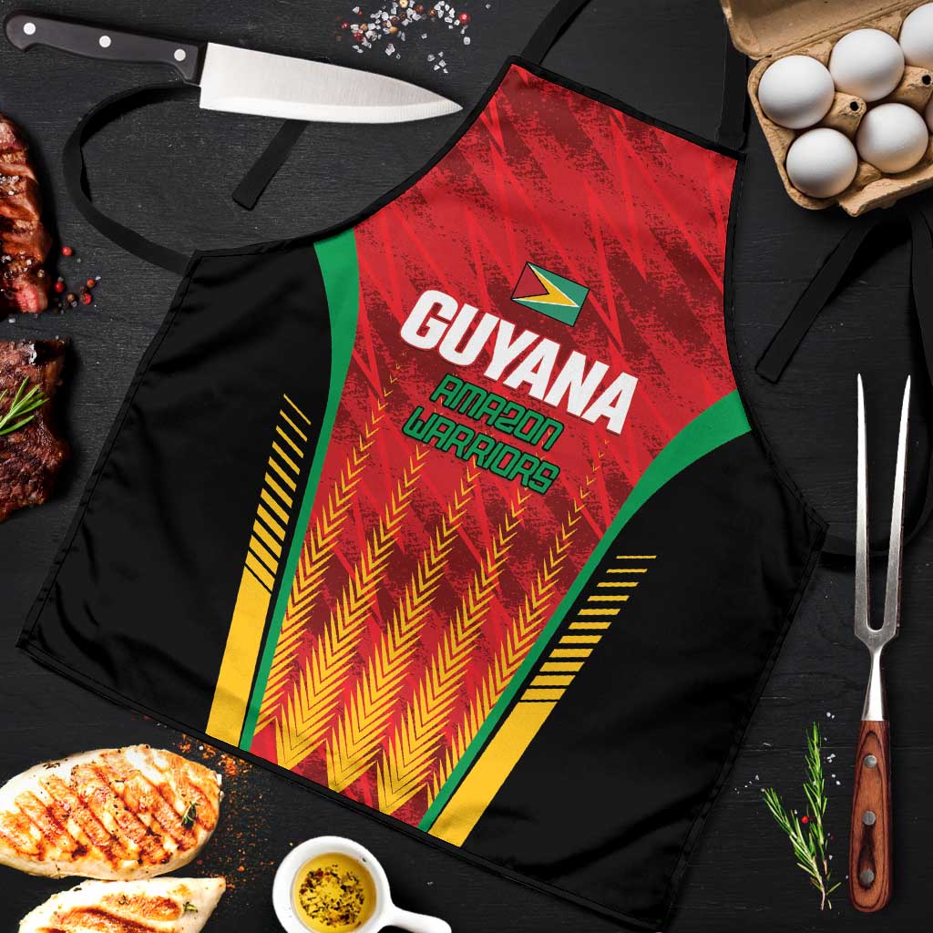 Amazon Warriors Guyana Cricket Apron Ready For Glory Red Version - Wonder Print Shop