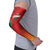 Custom Amazon Warriors Guyana Cricket Arm Sleeves Ready For Glory Red Version - Wonder Print Shop