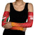 Custom Amazon Warriors Guyana Cricket Arm Sleeves Ready For Glory Red Version - Wonder Print Shop