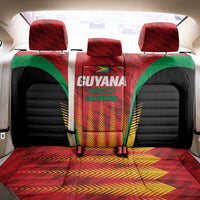 Custom Amazon Warriors Guyana Cricket Back Car Seat Cover Ready For Glory Red Version - Wonder Print Shop