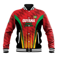 Custom Amazon Warriors Guyana Cricket Baseball Jacket Ready For Glory Red Version - Wonder Print Shop