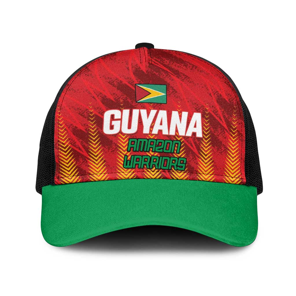 Amazon Warriors Guyana Cricket Baseball Net Cap Ready For Glory Red Version - Wonder Print Shop