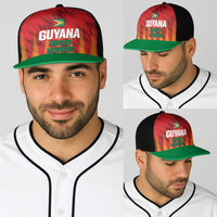 Amazon Warriors Guyana Cricket Baseball Net Cap Ready For Glory Red Version - Wonder Print Shop