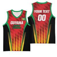 Custom Amazon Warriors Guyana Cricket Basketball Jersey Ready For Glory Red Version - Wonder Print Shop