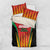 Custom Amazon Warriors Guyana Cricket Bedding Set Ready For Glory Red Version - Wonder Print Shop