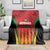 Custom Amazon Warriors Guyana Cricket Blanket Ready For Glory Red Version - Wonder Print Shop