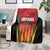 Custom Amazon Warriors Guyana Cricket Blanket Ready For Glory Red Version - Wonder Print Shop