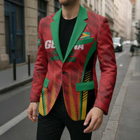 Custom Amazon Warriors Guyana Cricket Blazer Ready For Glory Red Version - Wonder Print Shop