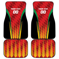 Custom Amazon Warriors Guyana Cricket Car Mats Ready For Glory Red Version - Wonder Print Shop