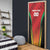 Custom Amazon Warriors Guyana Cricket Door Cover Ready For Glory Red Version - Wonder Print Shop
