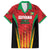 Custom Amazon Warriors Guyana Cricket Family Matching Summer Maxi Dress and Hawaiian Shirt Ready For Glory Red Version - Wonder Print Shop