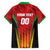 Custom Amazon Warriors Guyana Cricket Family Matching Summer Maxi Dress and Hawaiian Shirt Ready For Glory Red Version - Wonder Print Shop