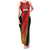Custom Amazon Warriors Guyana Cricket Family Matching Tank Maxi Dress and Hawaiian Shirt Ready For Glory Red Version - Wonder Print Shop