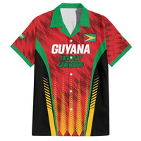 Custom Amazon Warriors Guyana Cricket Hawaiian Shirt Ready For Glory Red Version - Wonder Print Shop