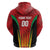Custom Amazon Warriors Guyana Cricket Hoodie Ready For Glory Red Version - Wonder Print Shop