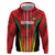 Custom Amazon Warriors Guyana Cricket Hoodie Ready For Glory Red Version - Wonder Print Shop