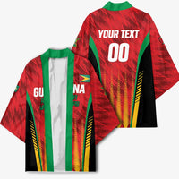 Custom Amazon Warriors Guyana Cricket Kimono Ready For Glory Red Version - Wonder Print Shop