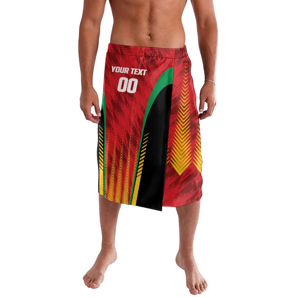 Custom Amazon Warriors Guyana Cricket Lavalava Ready For Glory Red Version - Wonder Print Shop
