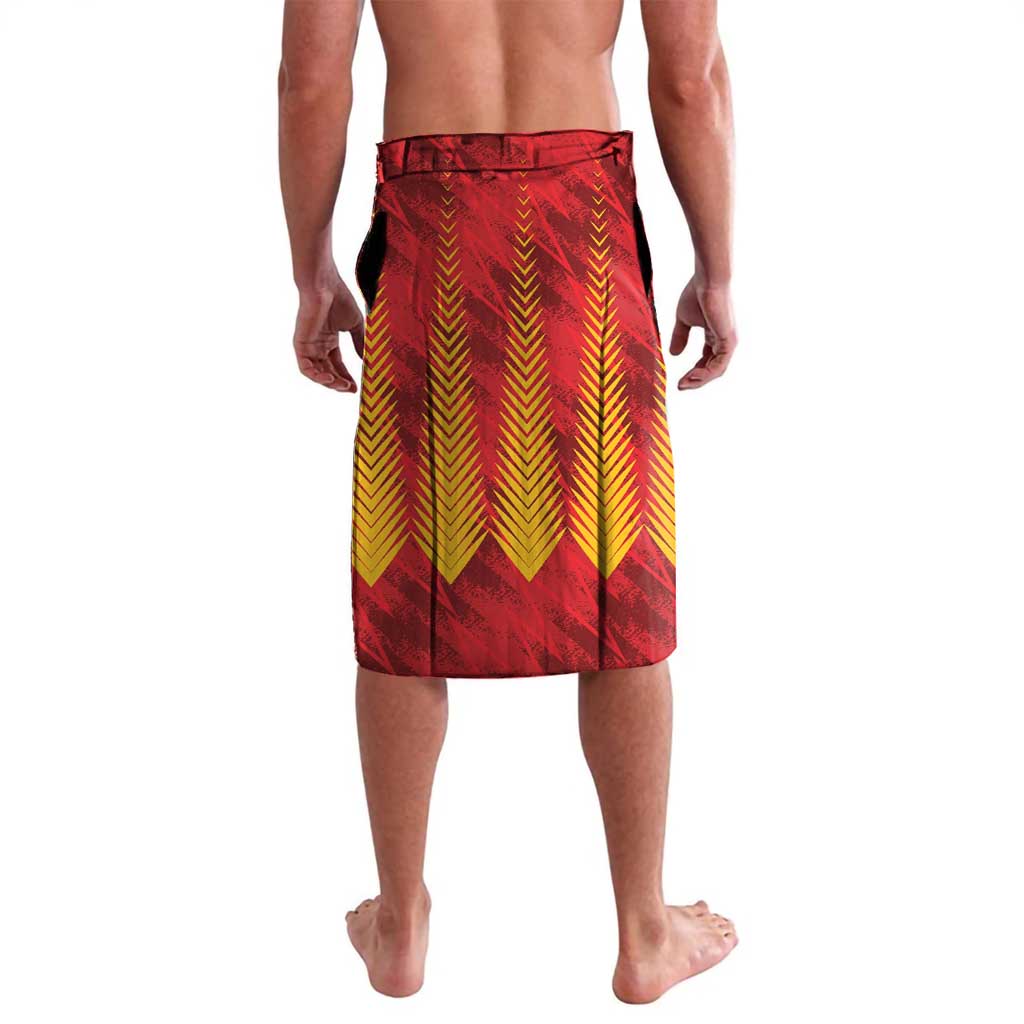 Custom Amazon Warriors Guyana Cricket Lavalava Ready For Glory Red Version - Wonder Print Shop