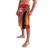 Custom Amazon Warriors Guyana Cricket Lavalava Ready For Glory Red Version - Wonder Print Shop