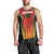 Custom Amazon Warriors Guyana Cricket Men Tank Top Ready For Glory Red Version - Wonder Print Shop