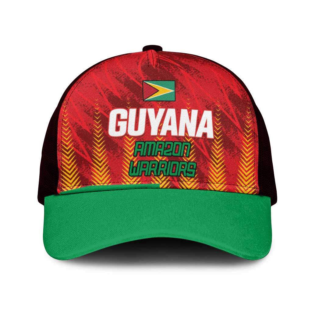 Amazon Warriors Guyana Cricket Mesh Trucker Cap Ready For Glory Red Version - Wonder Print Shop