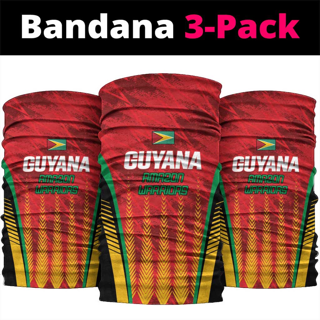 Amazon Warriors Guyana Cricket Neck Gaiter Ready For Glory Red Version - Wonder Print Shop