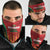 Amazon Warriors Guyana Cricket Neck Gaiter Ready For Glory Red Version - Wonder Print Shop