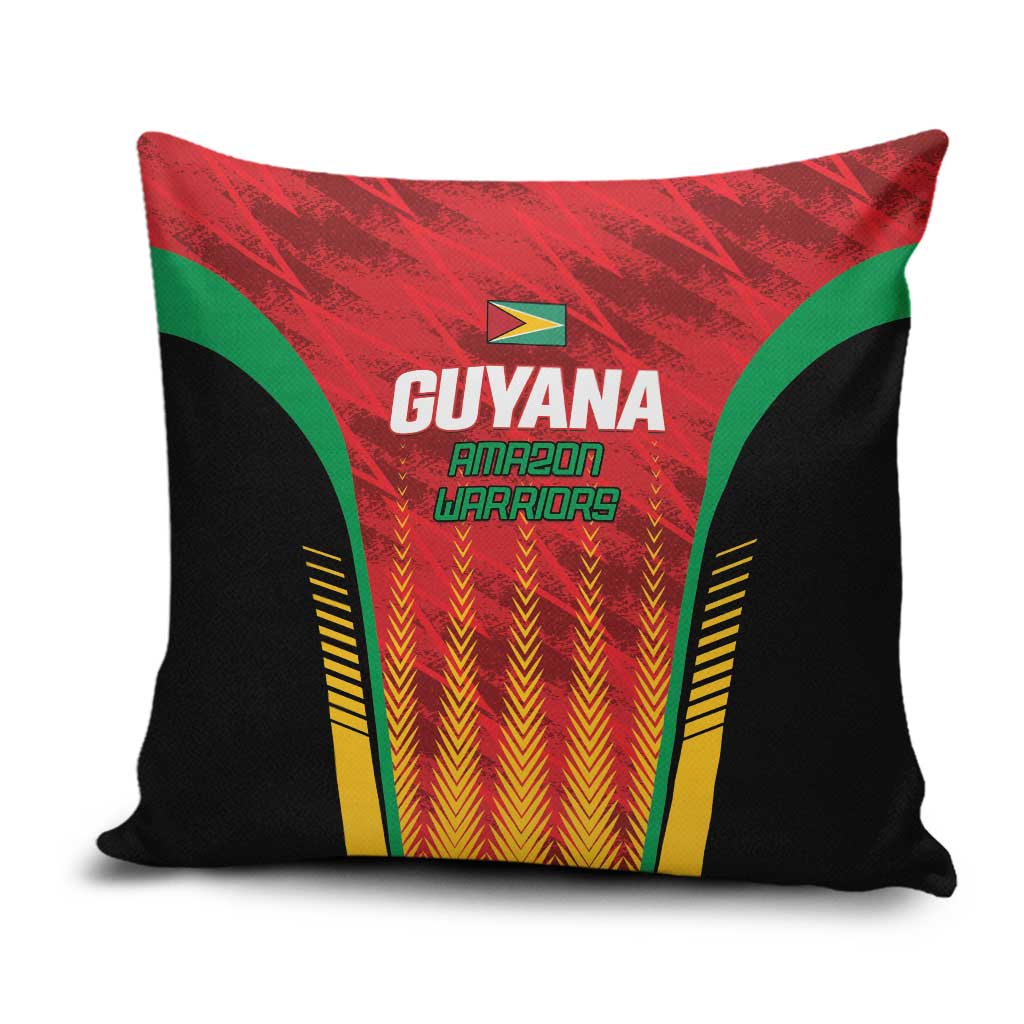 Amazon Warriors Guyana Cricket Pillow Cover Ready For Glory Red Version - Wonder Print Shop