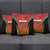 Amazon Warriors Guyana Cricket Pillow Cover Ready For Glory Red Version - Wonder Print Shop