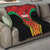 Custom Amazon Warriors Guyana Cricket Quilt Ready For Glory Red Version - Wonder Print Shop