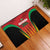 Custom Amazon Warriors Guyana Cricket Rubber Doormat Ready For Glory Red Version - Wonder Print Shop