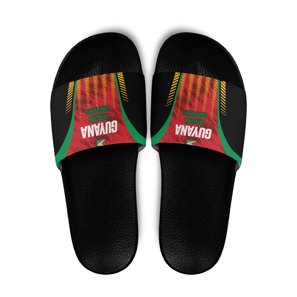 Amazon Warriors Guyana Cricket Slide Sandals Ready For Glory Red Version - Wonder Print Shop