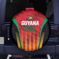Custom Amazon Warriors Guyana Cricket Spare Tire Cover Ready For Glory Red Version - Wonder Print Shop