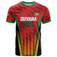 Custom Amazon Warriors Guyana Cricket T Shirt Ready For Glory Red Version - Wonder Print Shop