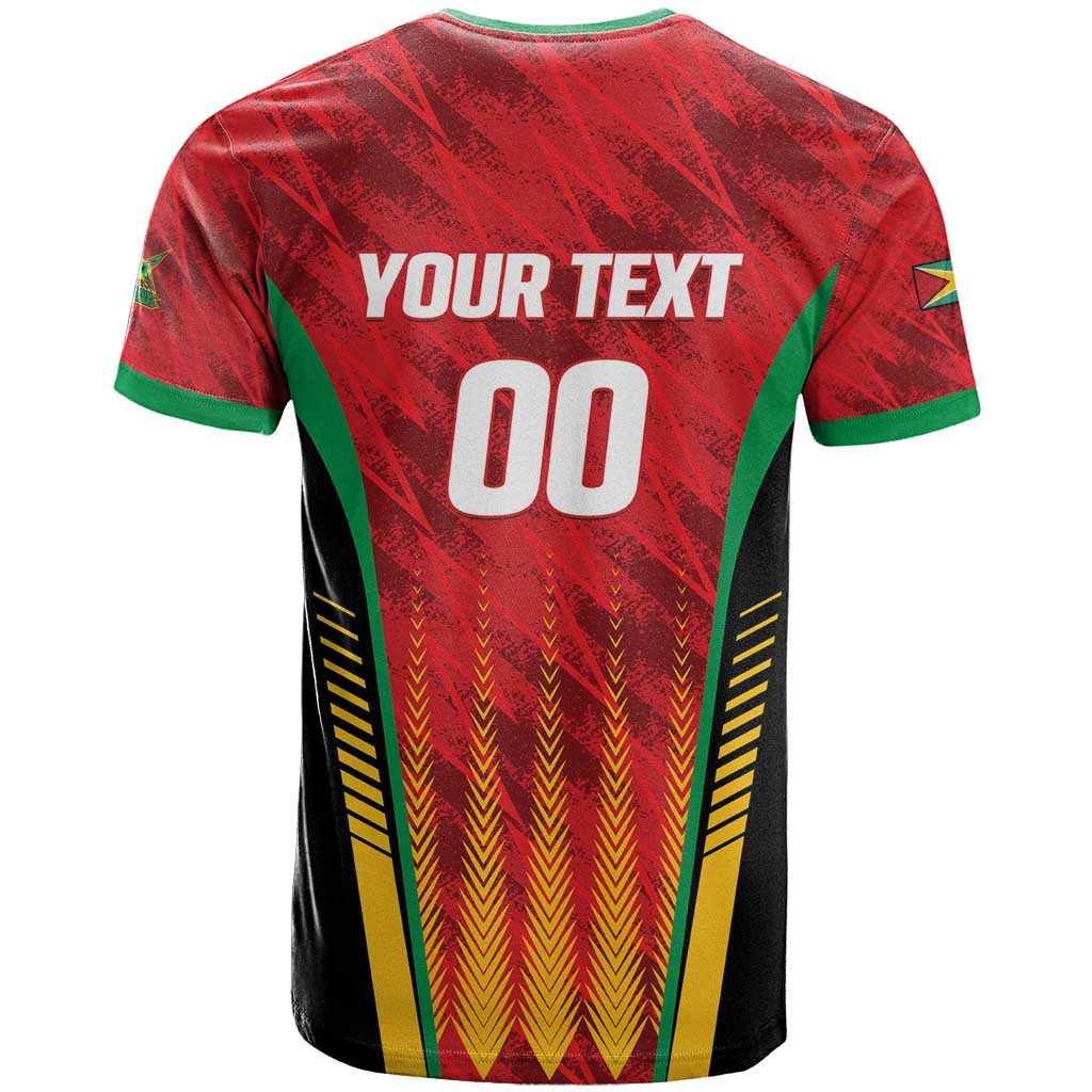 Custom Amazon Warriors Guyana Cricket T Shirt Ready For Glory Red Version - Wonder Print Shop