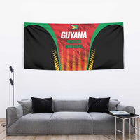 Custom Amazon Warriors Guyana Cricket Tapestry Ready For Glory Red Version - Wonder Print Shop